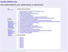 Tablet Screenshot of books.jibble.org